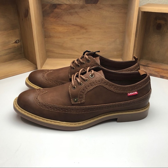 Levi’s Tindal UL Dark Tan Oxfords - Picture 6 of 13